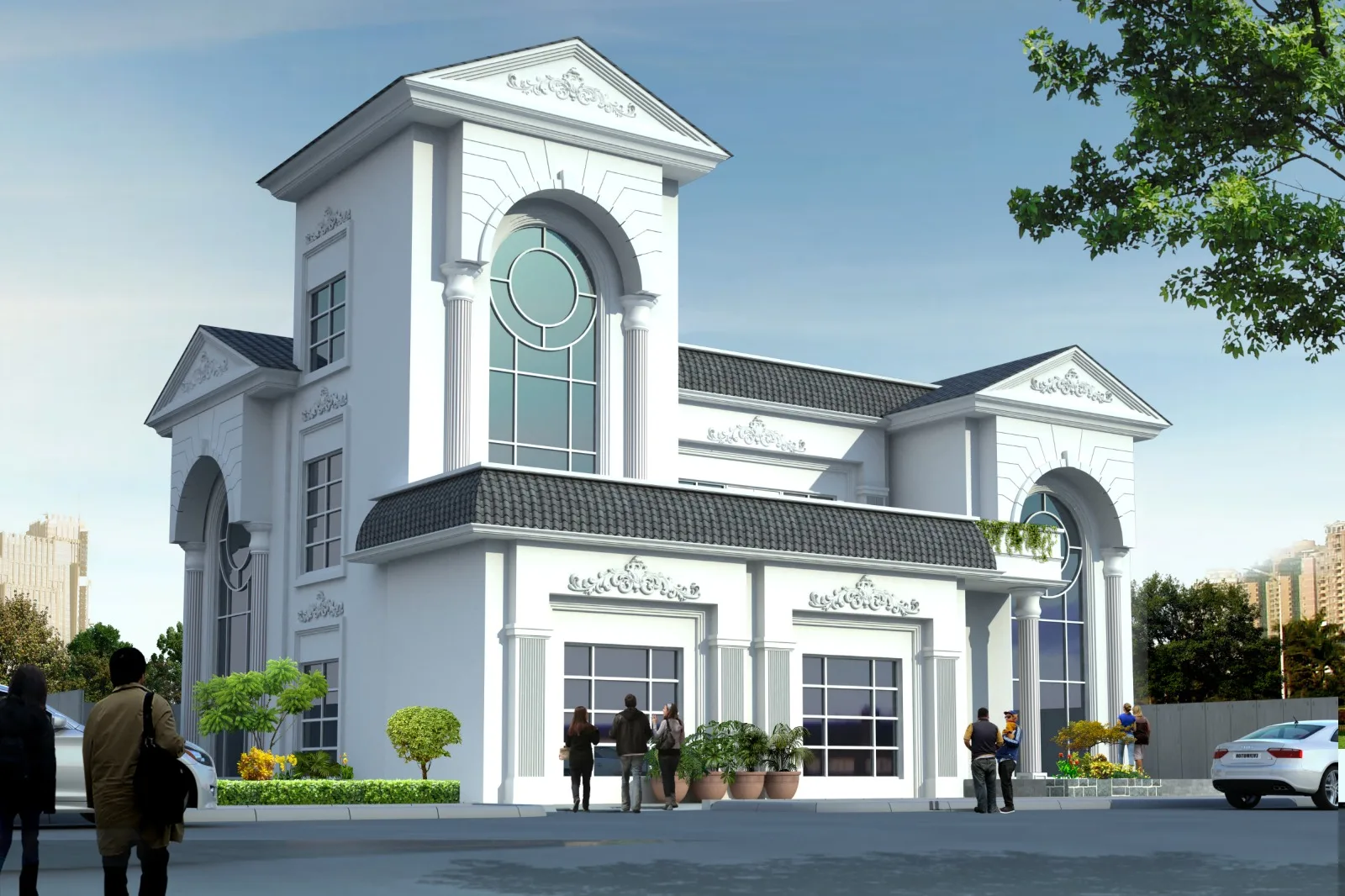 White House Facade