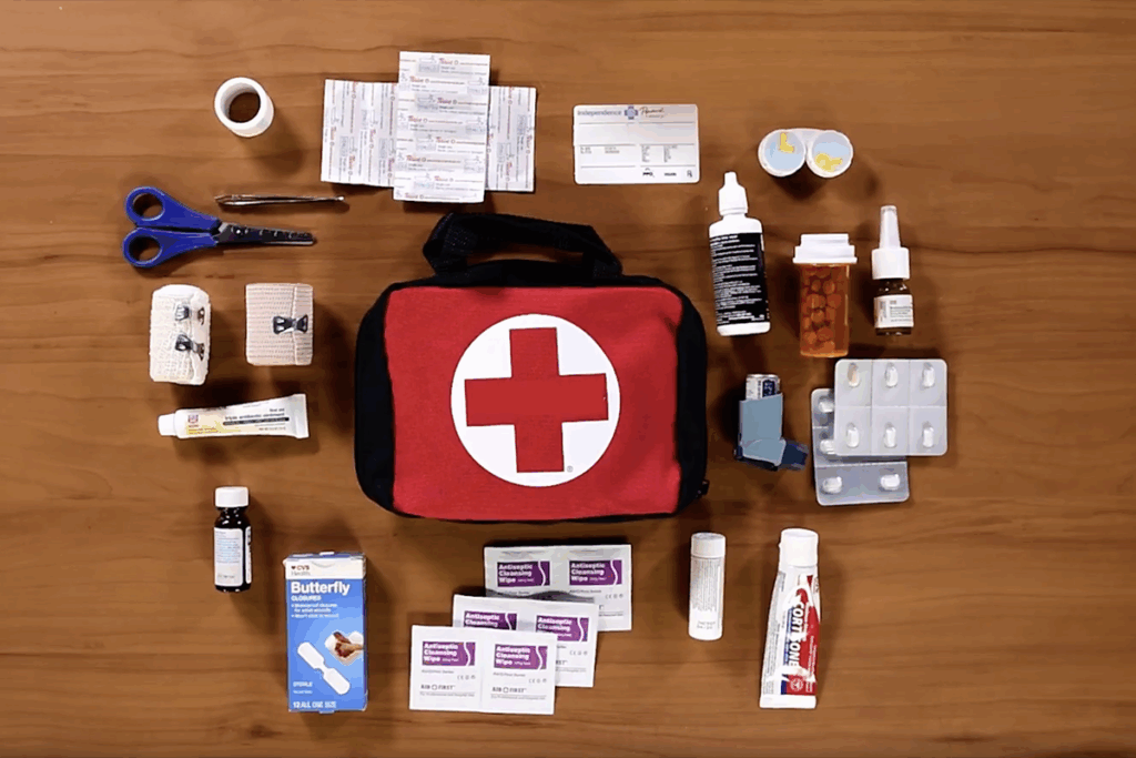 first aid box